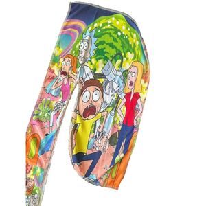 Rick and Morty Green Portal Cartoon Durag